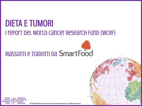 dieta e tumori i report del world cancer research fund wcrf